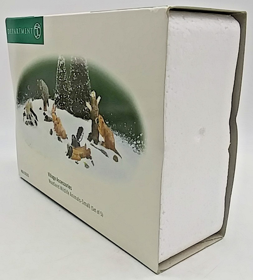 Department 56 Heritage Village Woodland Wildlife Animals Small Set 5 #56.55525