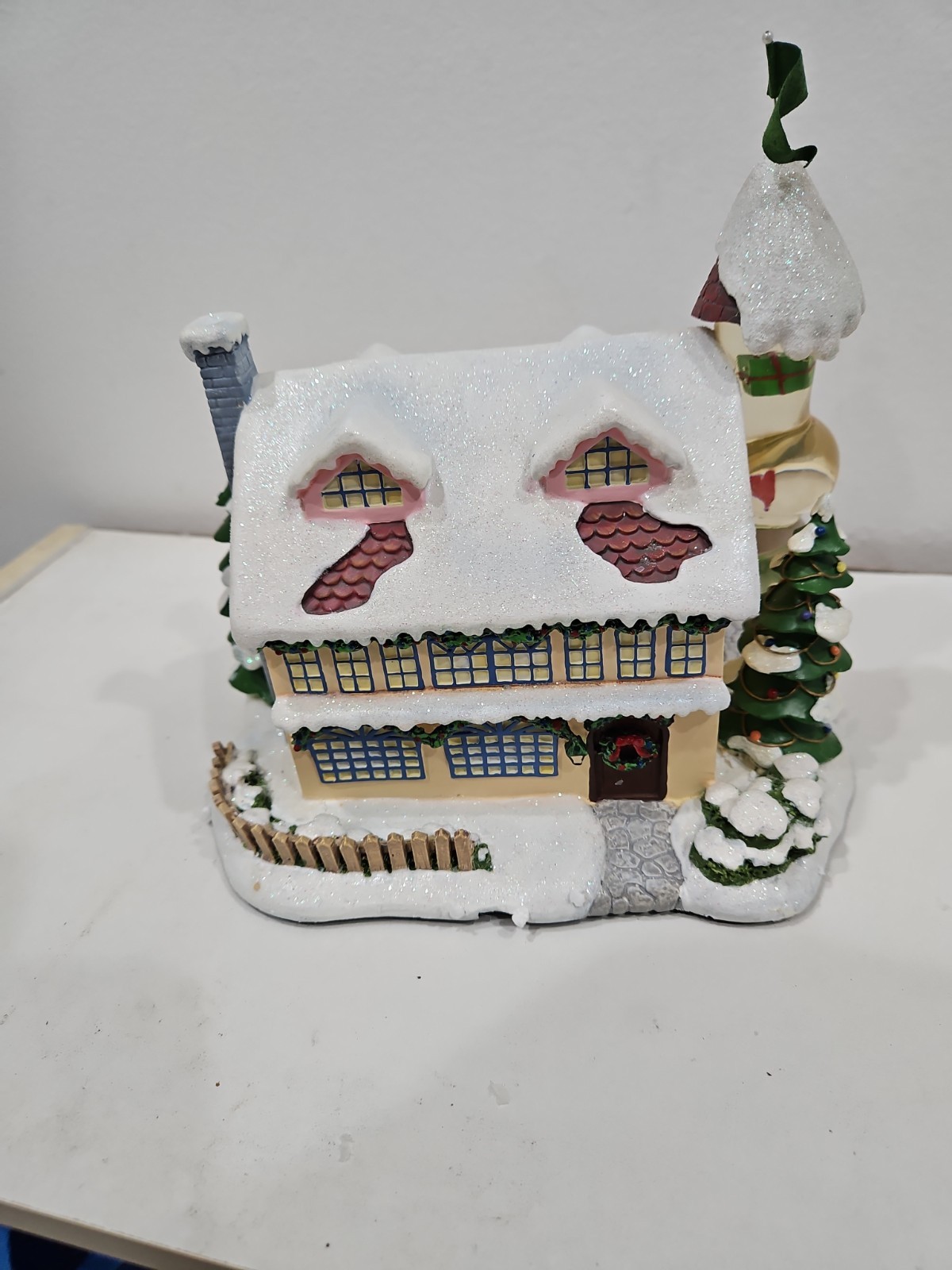 Hawthorne Village Santa’s Toy Workshop Rudolph’s Christmas Town Collection