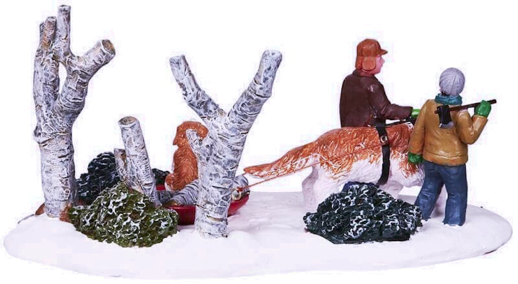 Lemax 2009 Mush! Holidays Seasons #93761 Christmas Village Table Pieces RETIRED