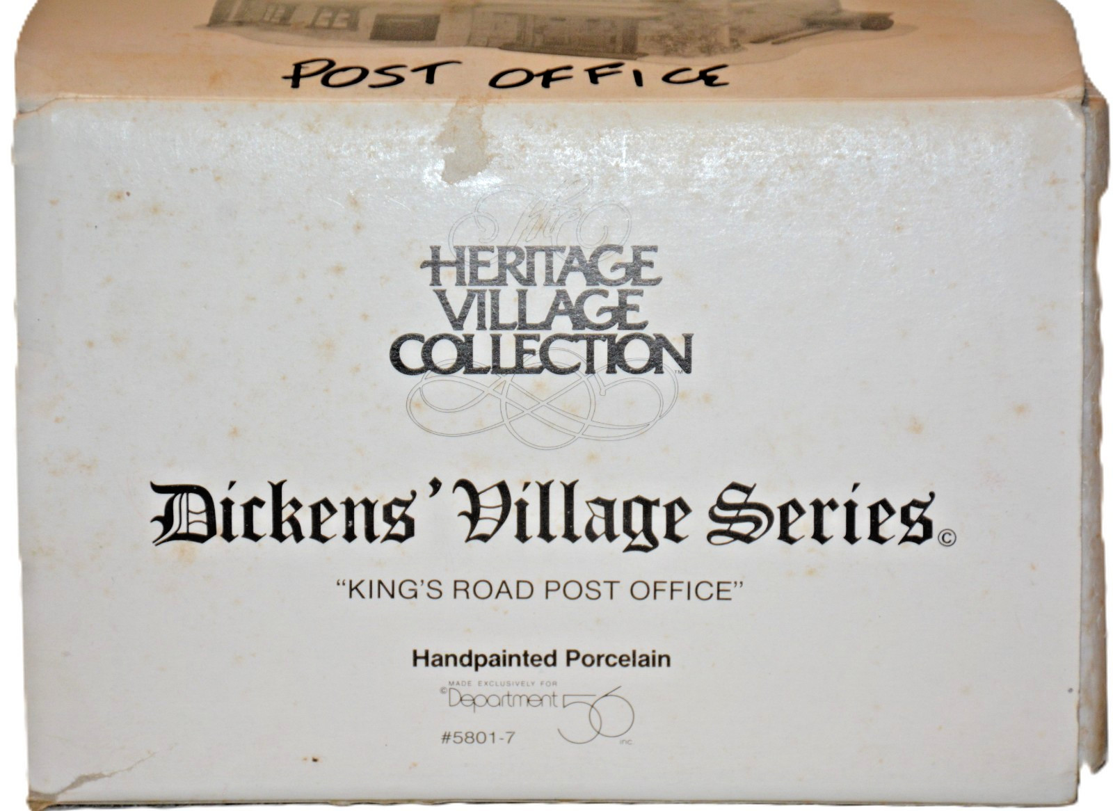 Department 56 King’s Road Post Office Heritage Village Collection Dickens Series