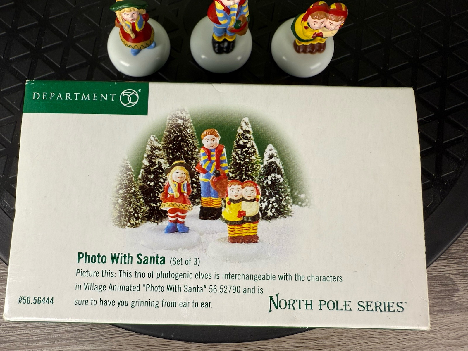 Dept 56 – North Pole Series -Photo with Santa #56444 Christmas Village Figurines