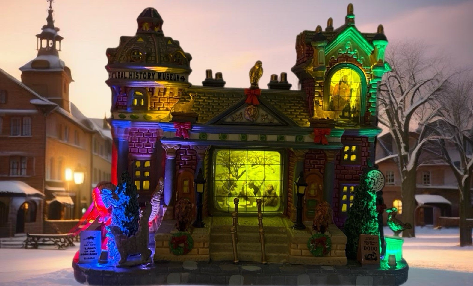 Lemax Caddington Village NATURAL HISTORY MUSEUM Christmas Village Building
