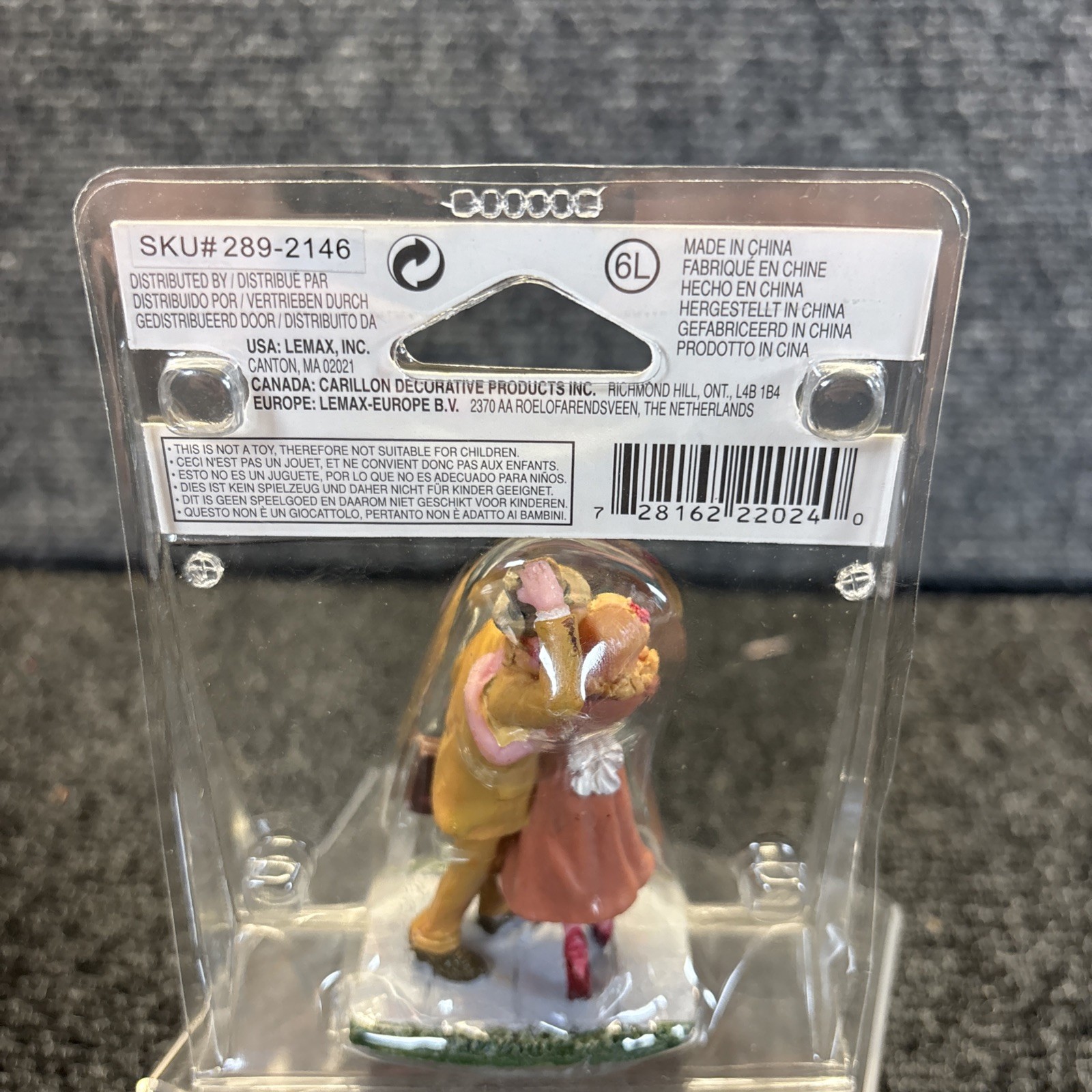 Lemax~Coventry Cove~Off to Work Figurine~Retired~Jukebox Junction
