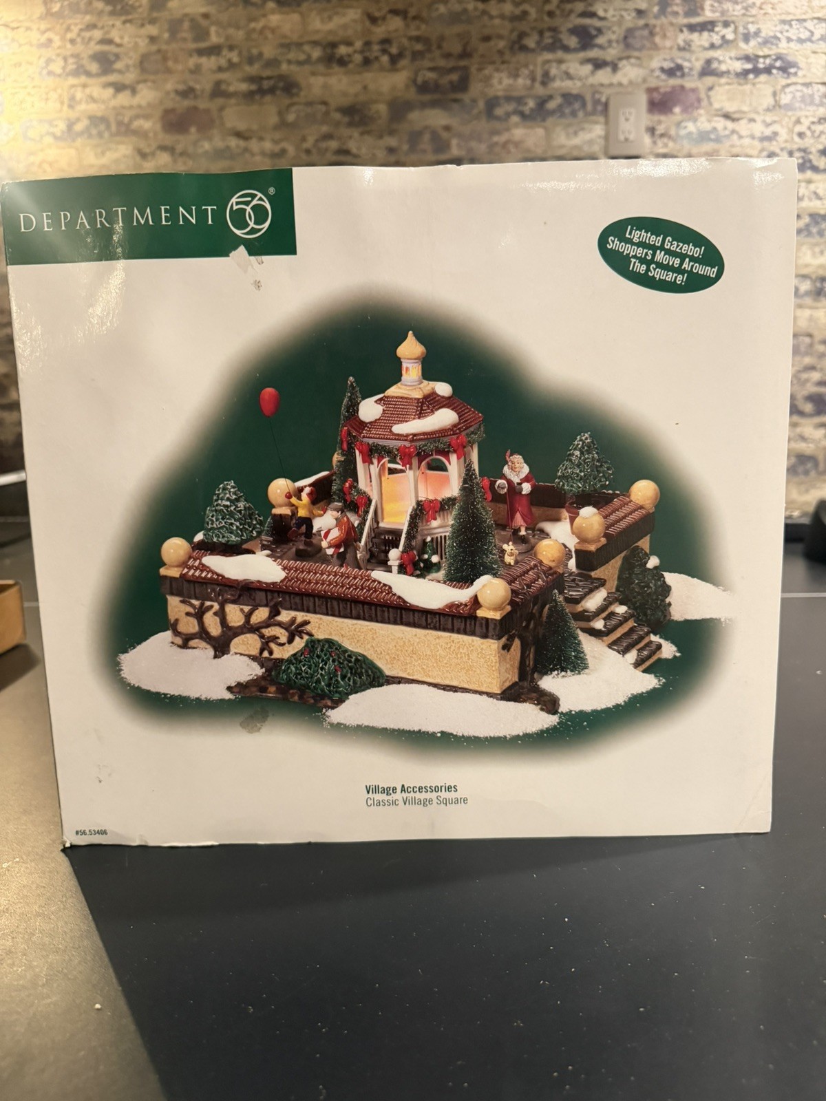 Department 56 Village Accessories “Classic Village Square” #56.53406