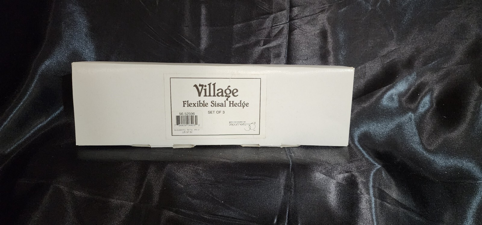 Dept 56 Village Accessory – Flexible Sisal Hedge 2″ – Set of 3 – #52662 NIB