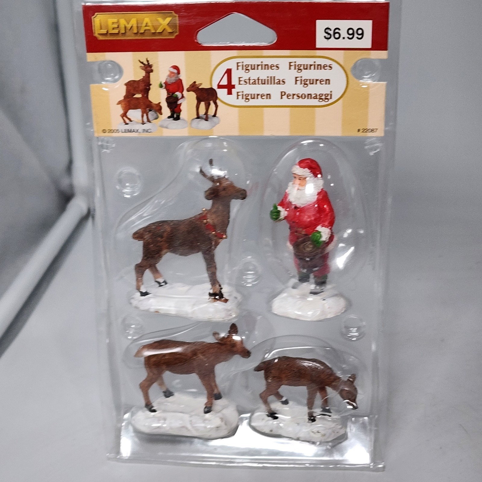 Lemax 2005 Santa Feeds Reindeer General Product 52146 Mixture Grains Oats Barley