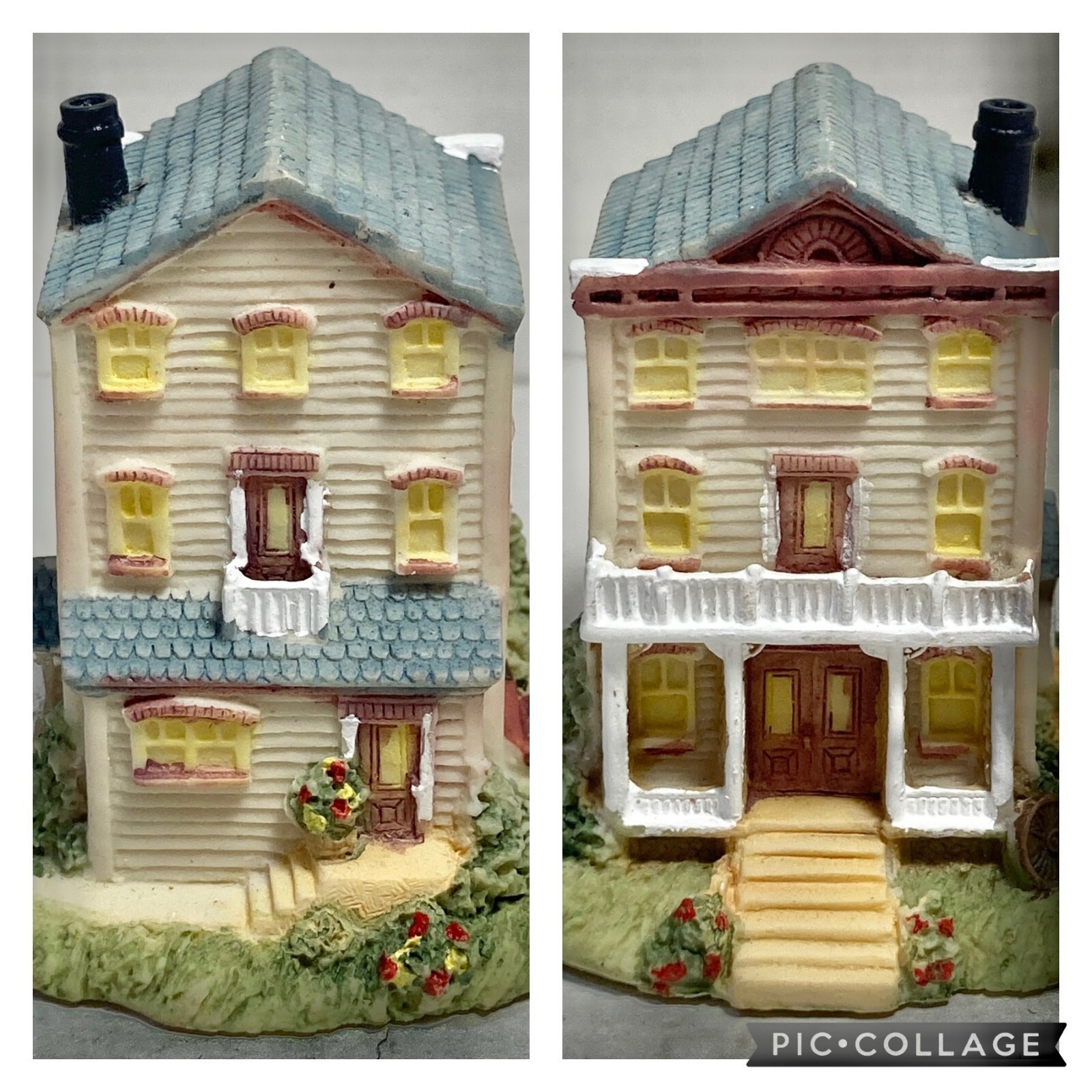 Vintage Liberty Falls Americana Collection Rev. Watkins’ House Town Village 1994