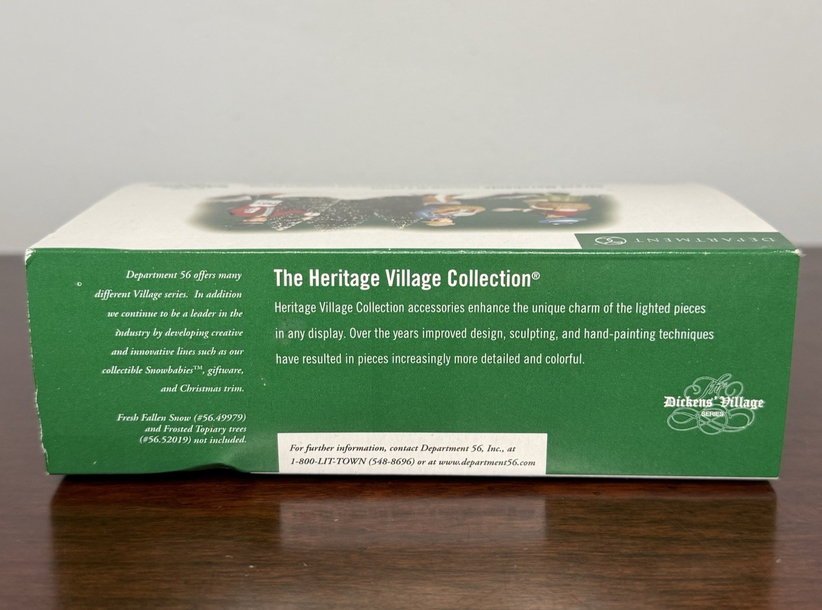 Dept 56 Street Merchants 2001 Christmas Dickens Village #56.58550 Set of 3