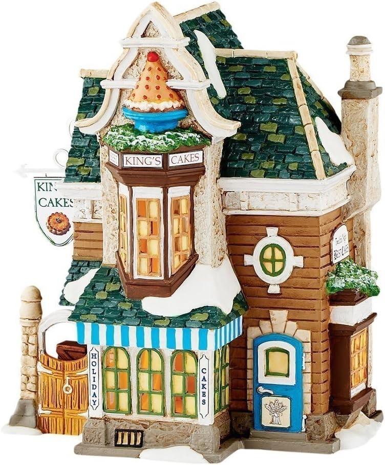 Department 56 Dickens Village King’s Cakes 4050931 New In Box RARE