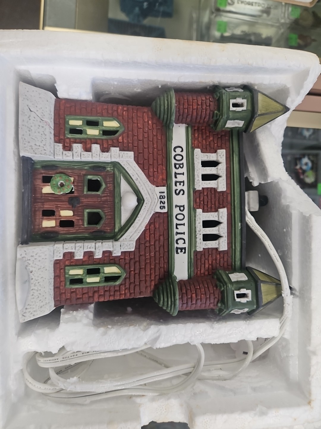 Department 56 & Lemax Lot Of 9 Pieces