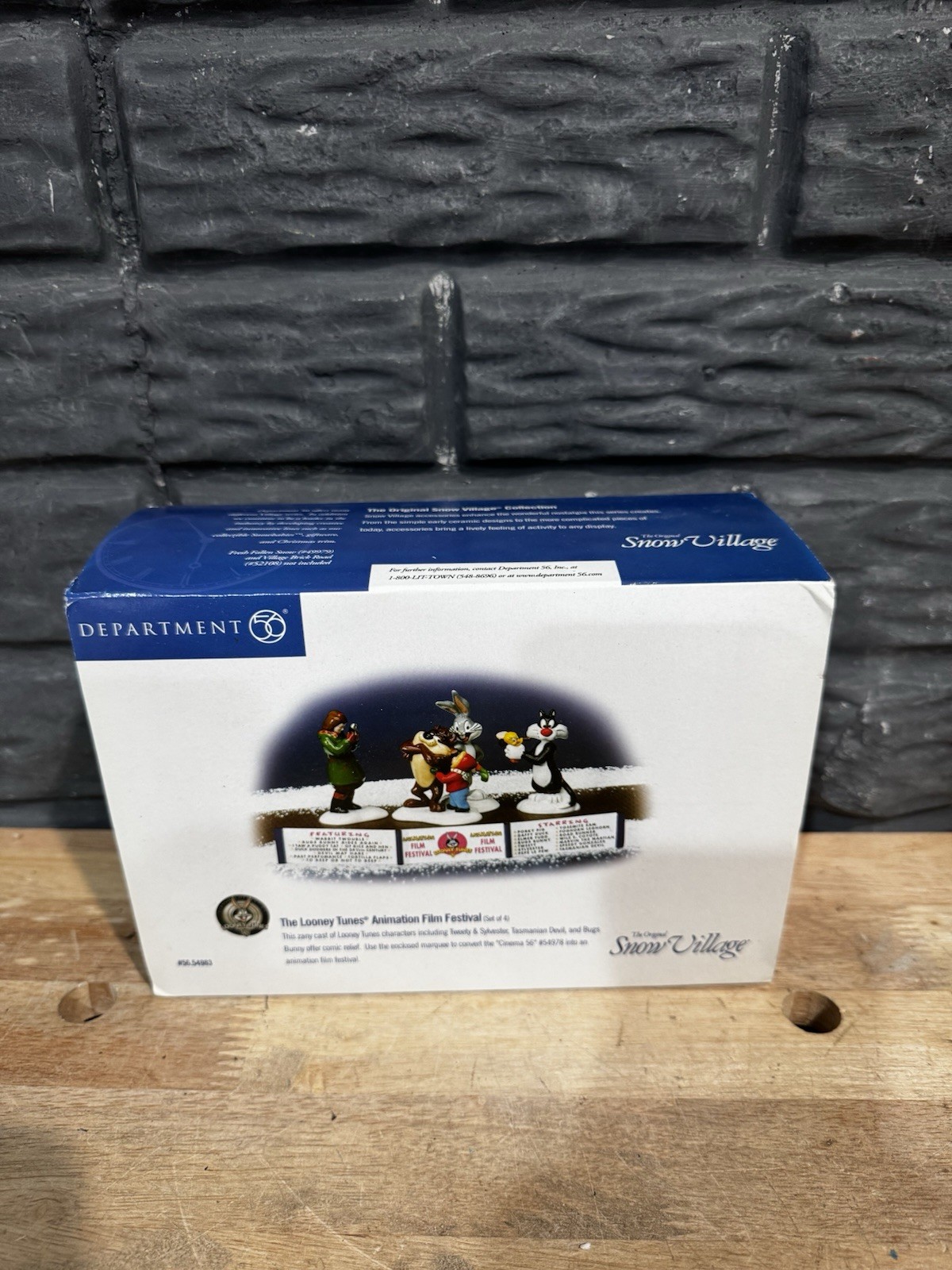 Dept 56 The Looney Tunes Animation Film Festival (Set of 4) #56.54983