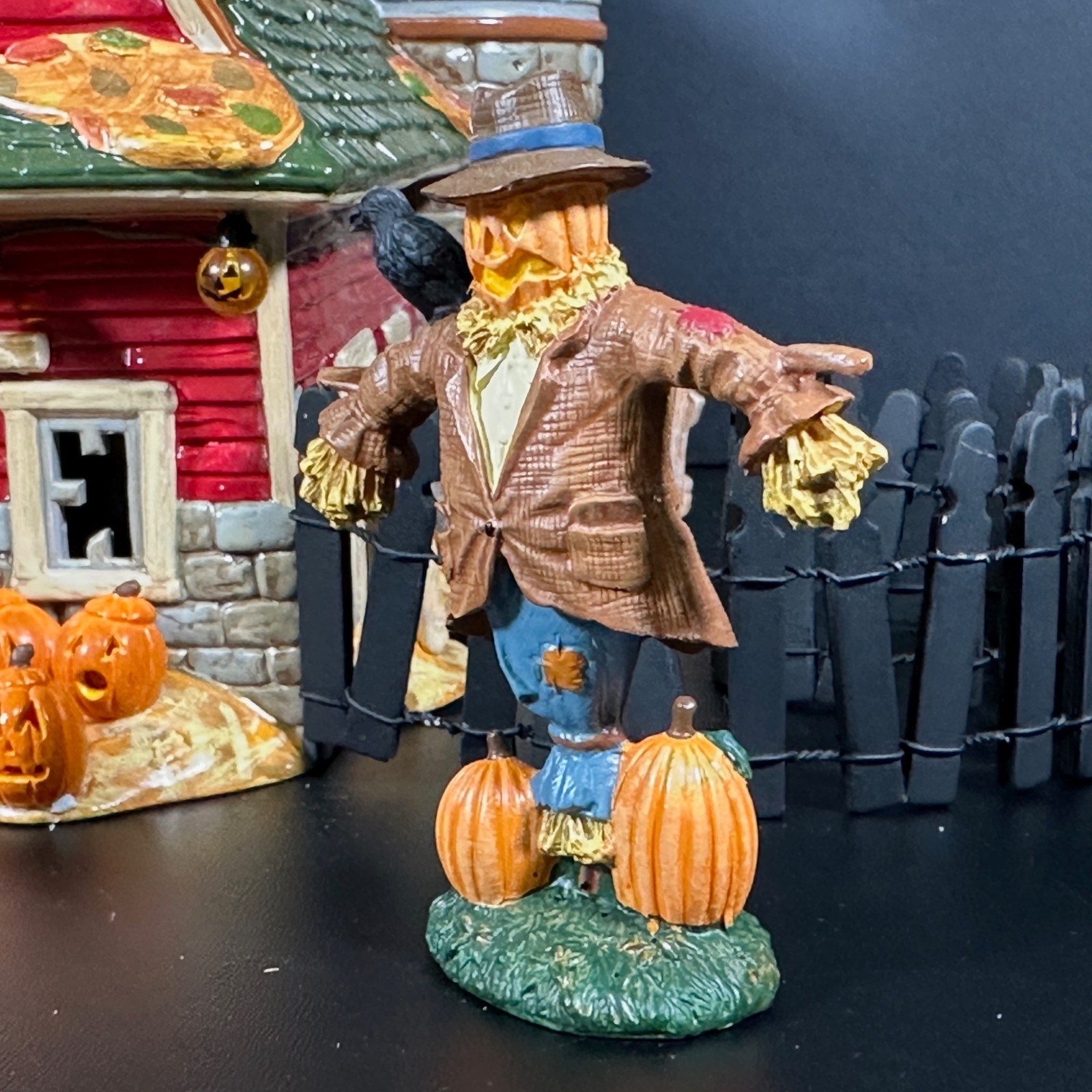 Dept 56 Original Snow Village Halloween HAUNTED BARN RETIRED Works Department 56