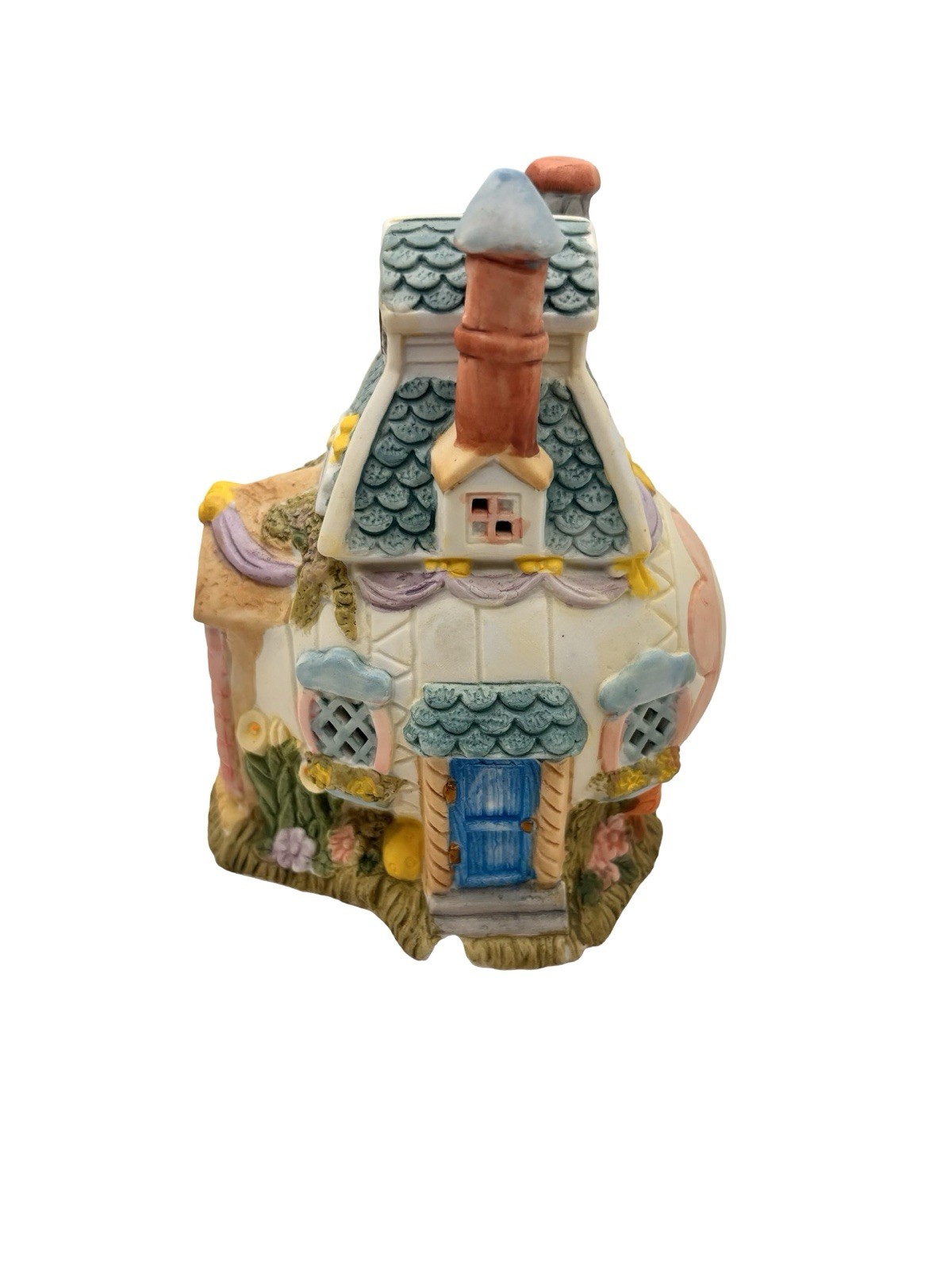 Bellingham Easter Egg House Country School Porcelain Cottage w/ Box