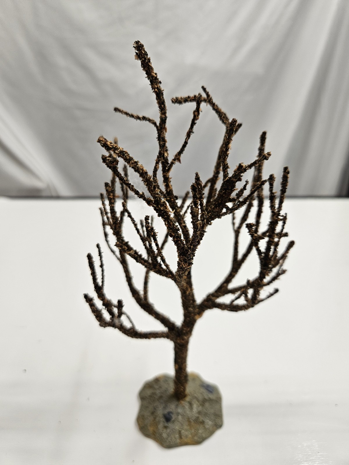 Lemax Village Accessories Landscapes Large Fall Tree No Leaves Brown 9″ Lot of 2