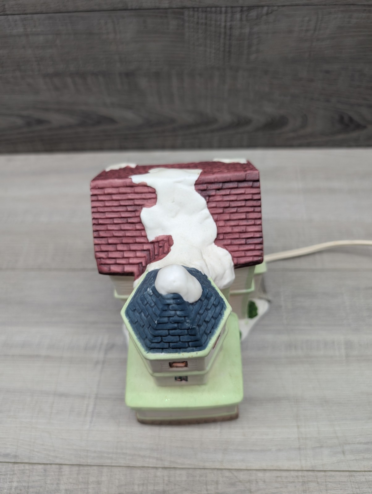 Vintage Kmart Trim A House Holiday Home Memories. White Porcelain House