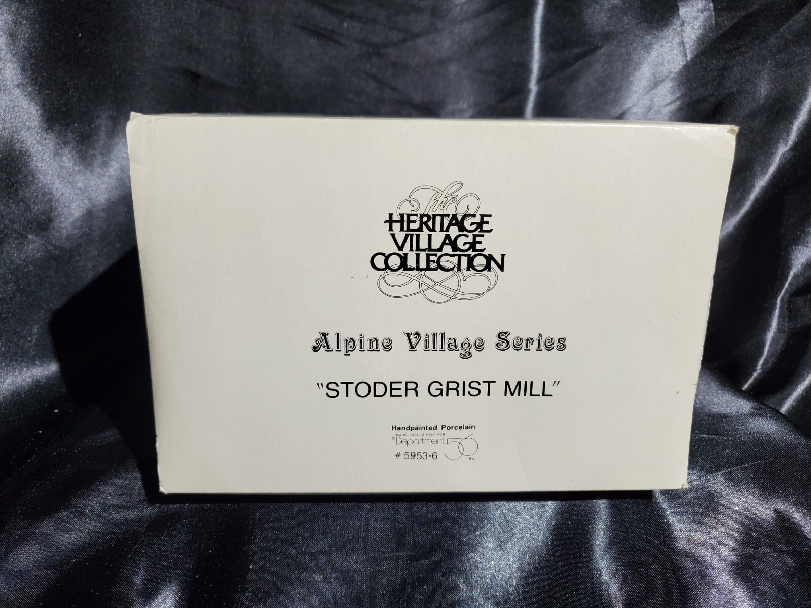 Dept 56 Alpine Village Series “Stoder Grist Mill” #5953-6 Item#133