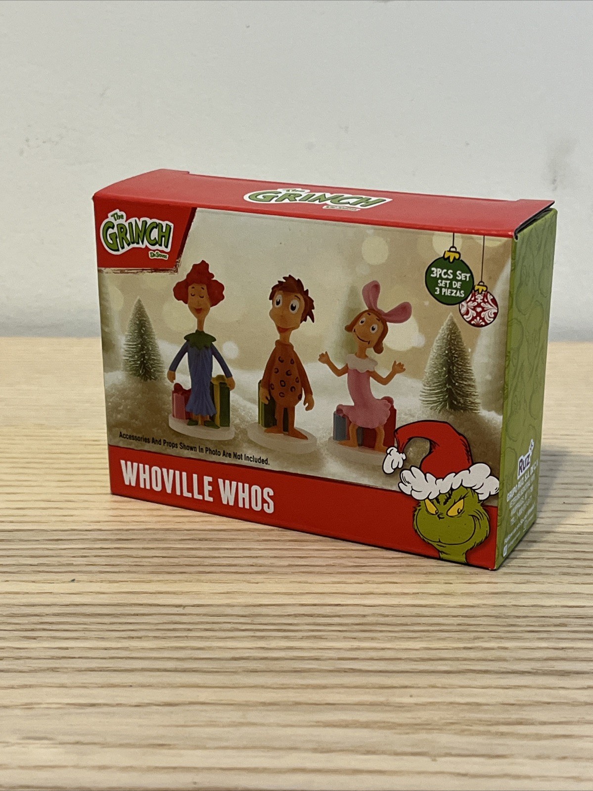 The Grinch Dr. Seuss Mini Whoville Whos Figures NEW 2025 New In Box