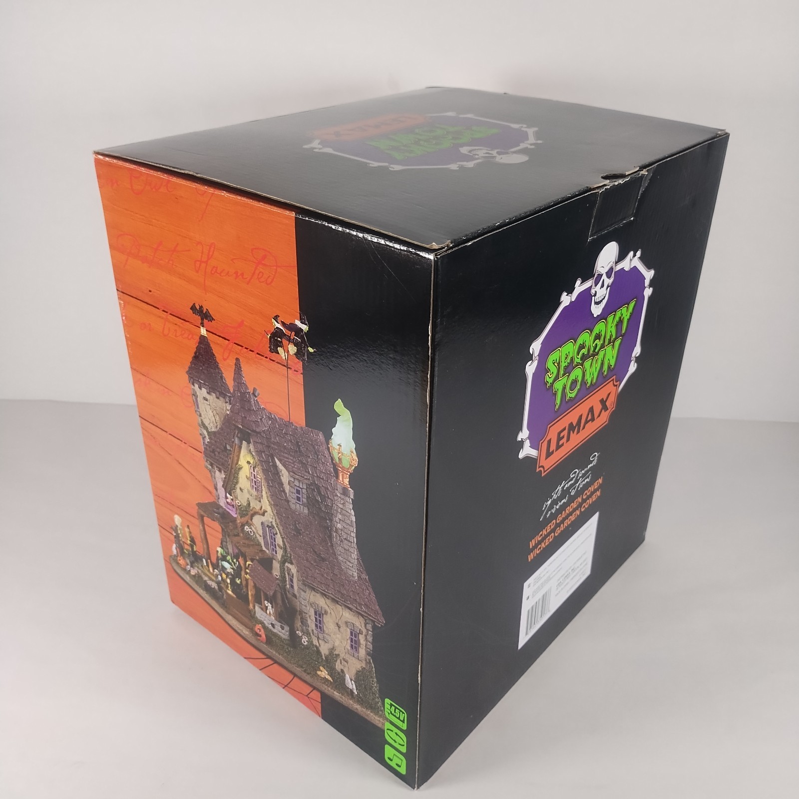 Lemax Spooky Town Wicked Garden Coven #35017 Animation Soundtrack & Lighting