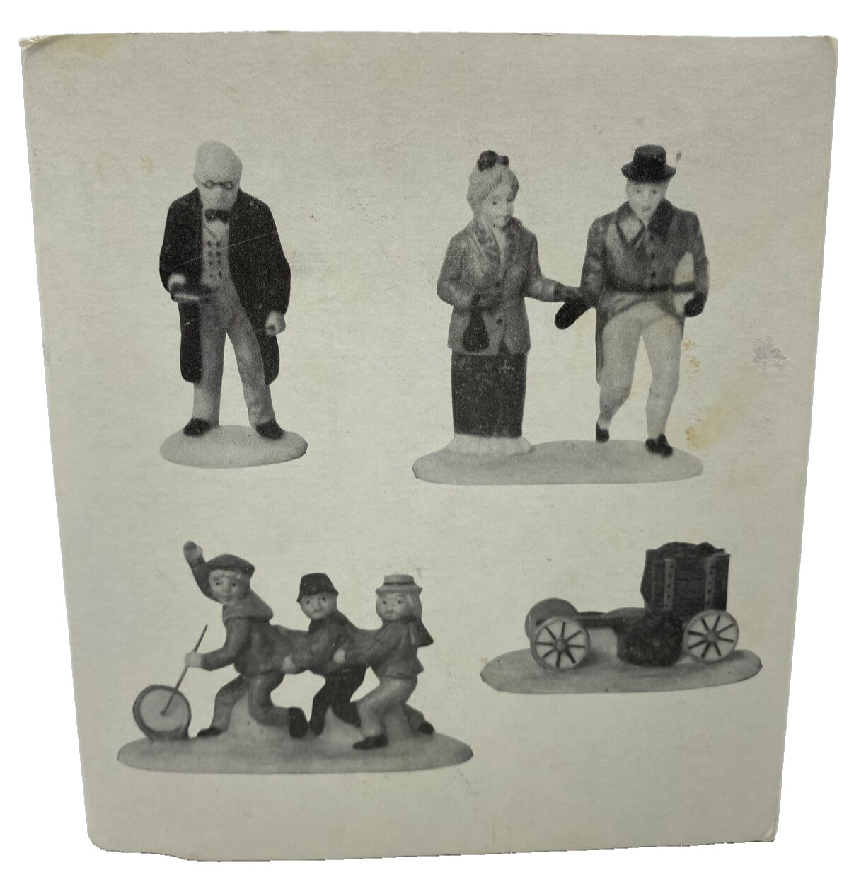 Department 56 Nicholas Nickelby Set of 4 Heritage Village Accessories #5929-3