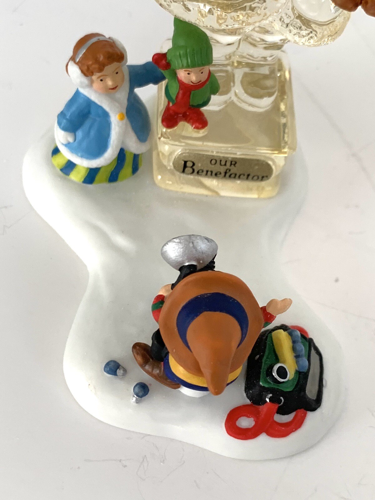 Department 56 “KRINGLE STREET TOWN SANTA” ICE SCULPTURE #56869 North Pole Series