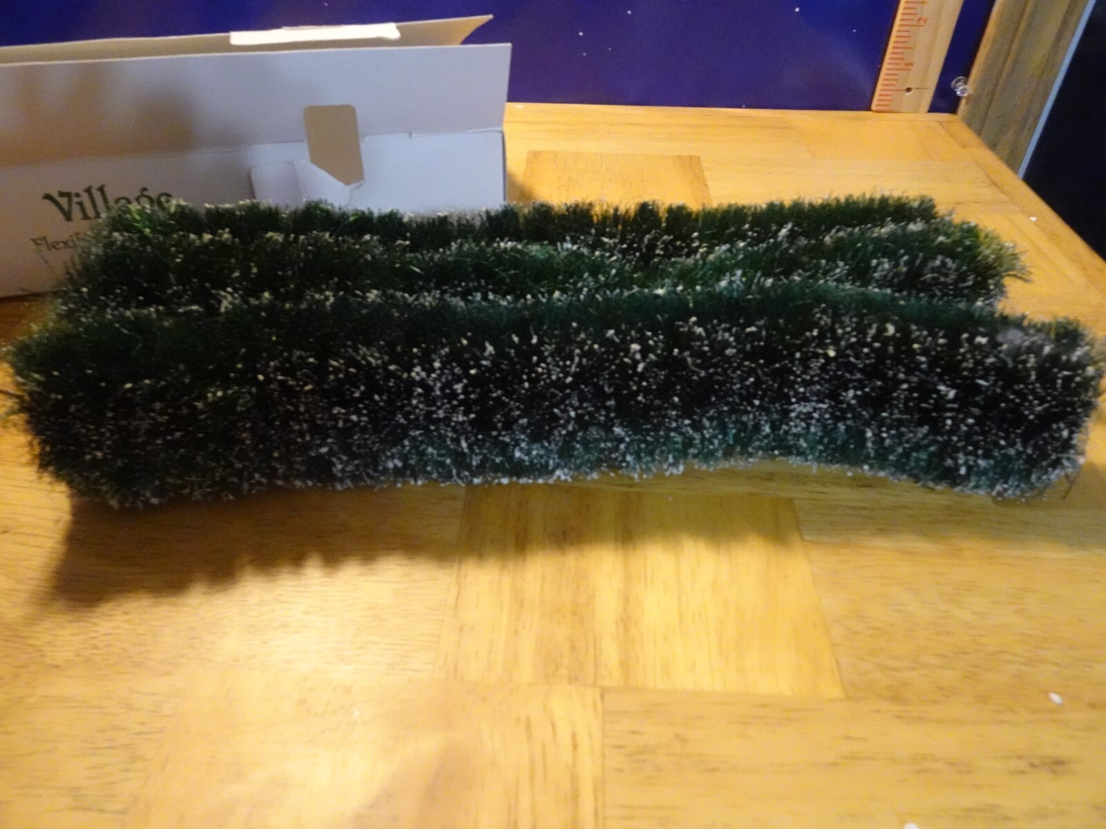 DEPT 56 OSV Christmas Flexible Sisal Hedge 52662 set/3 VGUC
