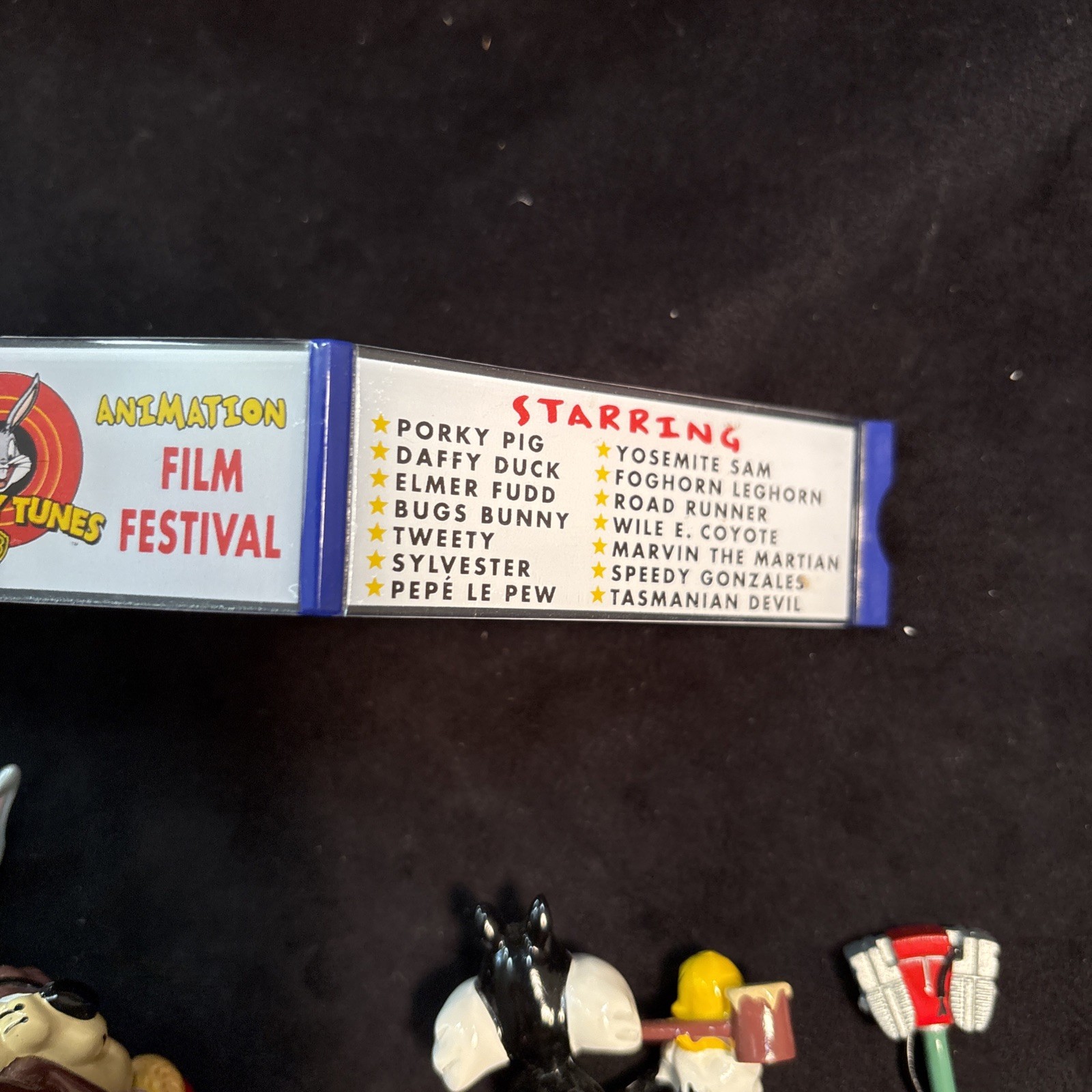 Department 56 Snow Village Looney Tunes Animation Film Festival Nice! Freeship!