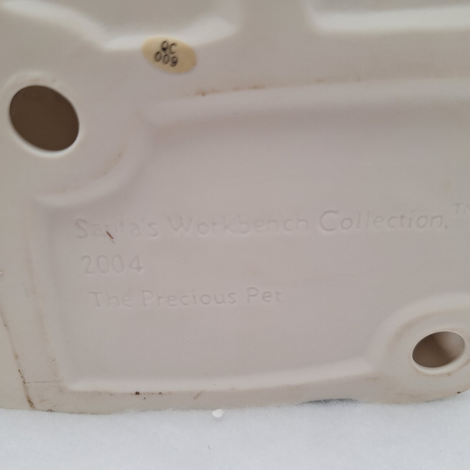 Santa’s Workbench Collection The Precious Pet Store Christmas Village House EUC