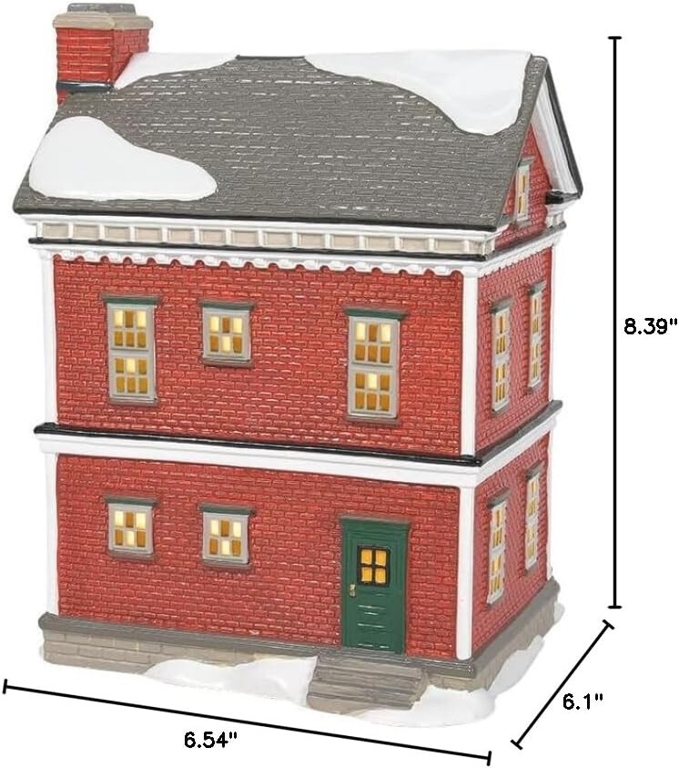 Department 56 Snow Village ‘Ready For New Year’s Eve’ New ST/2 #6011424