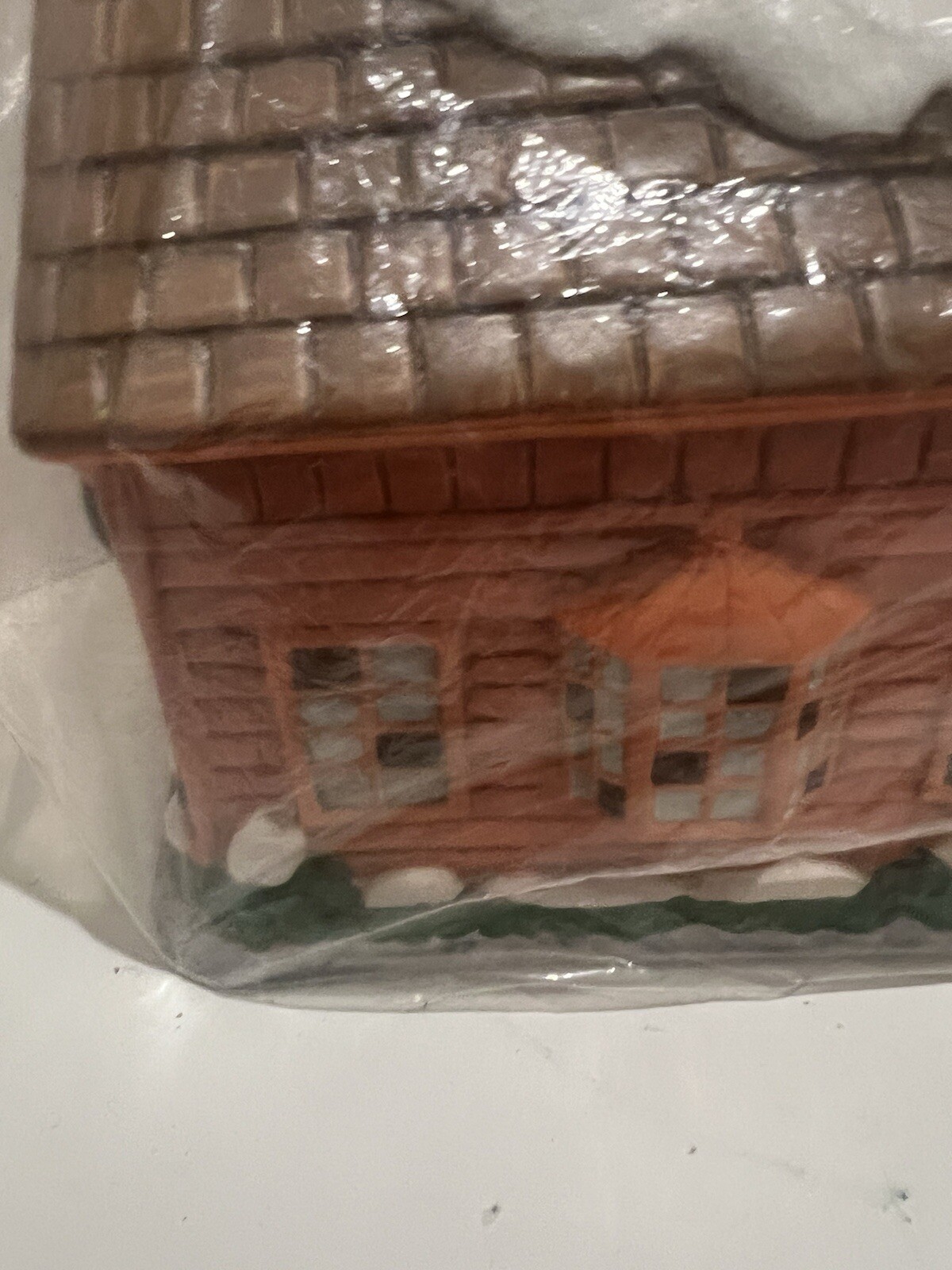 Vintage Lefton Colonial Village School #05821 By Byron Wood 1986 Christmas