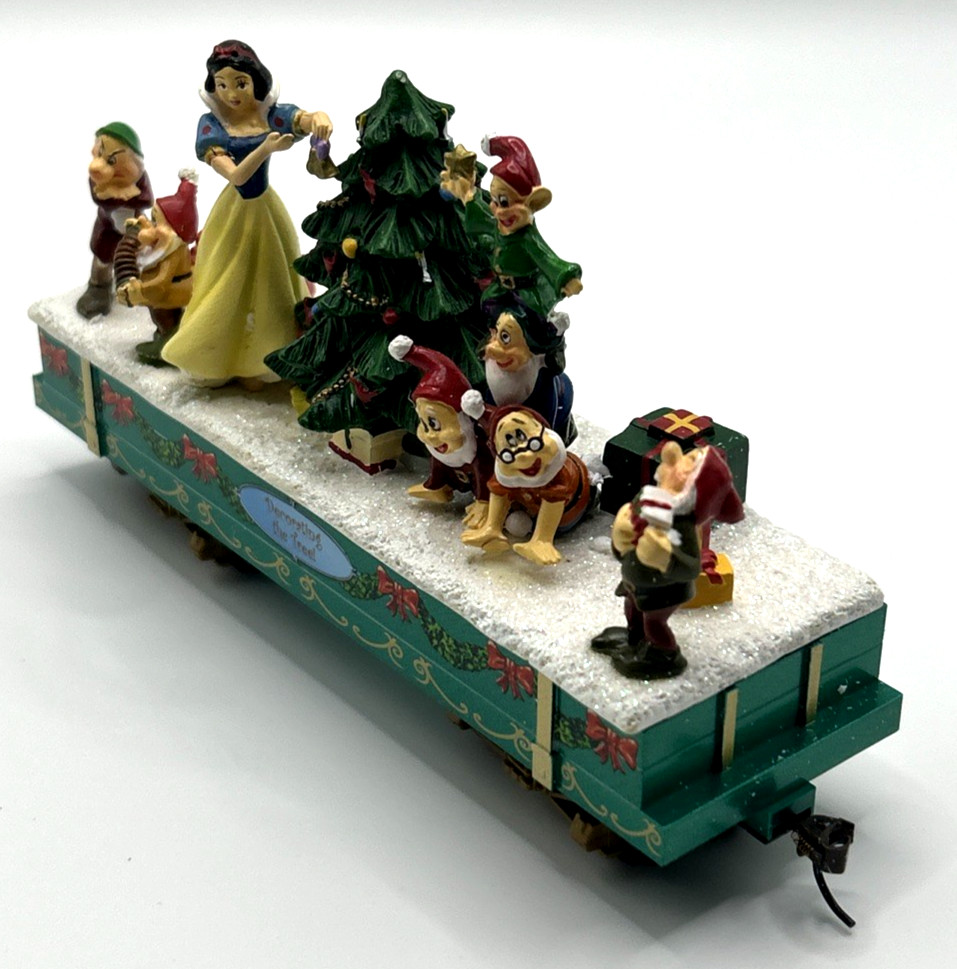 Disney Hawthorne Holiday Celebration Express “Decorating the Tree” Train COA