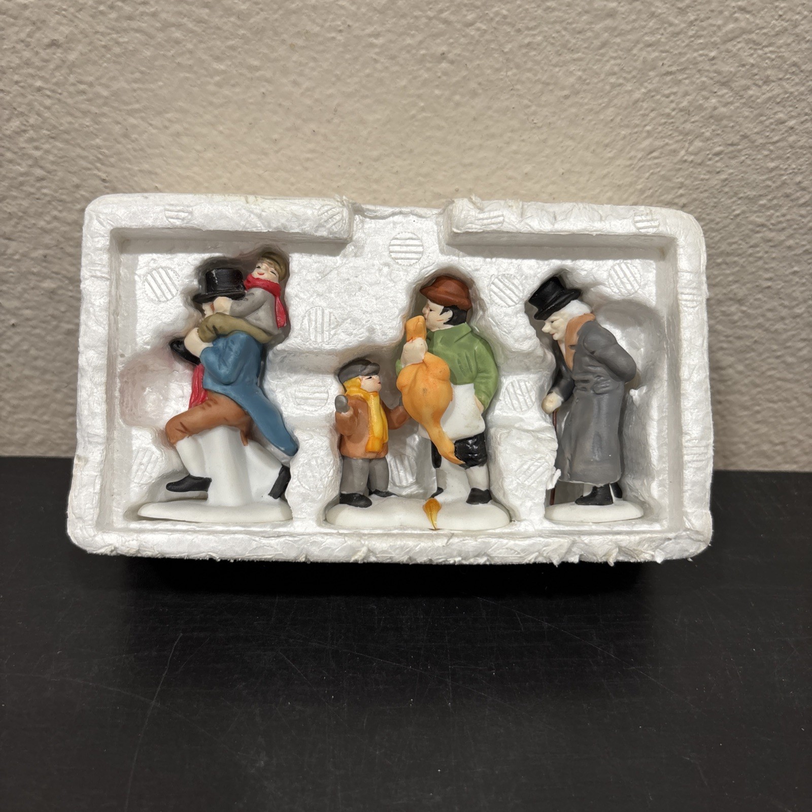 Dept 56 1989 Vintage Heritage Village Christmas Carol Characters 6501-3 Set Of 3
