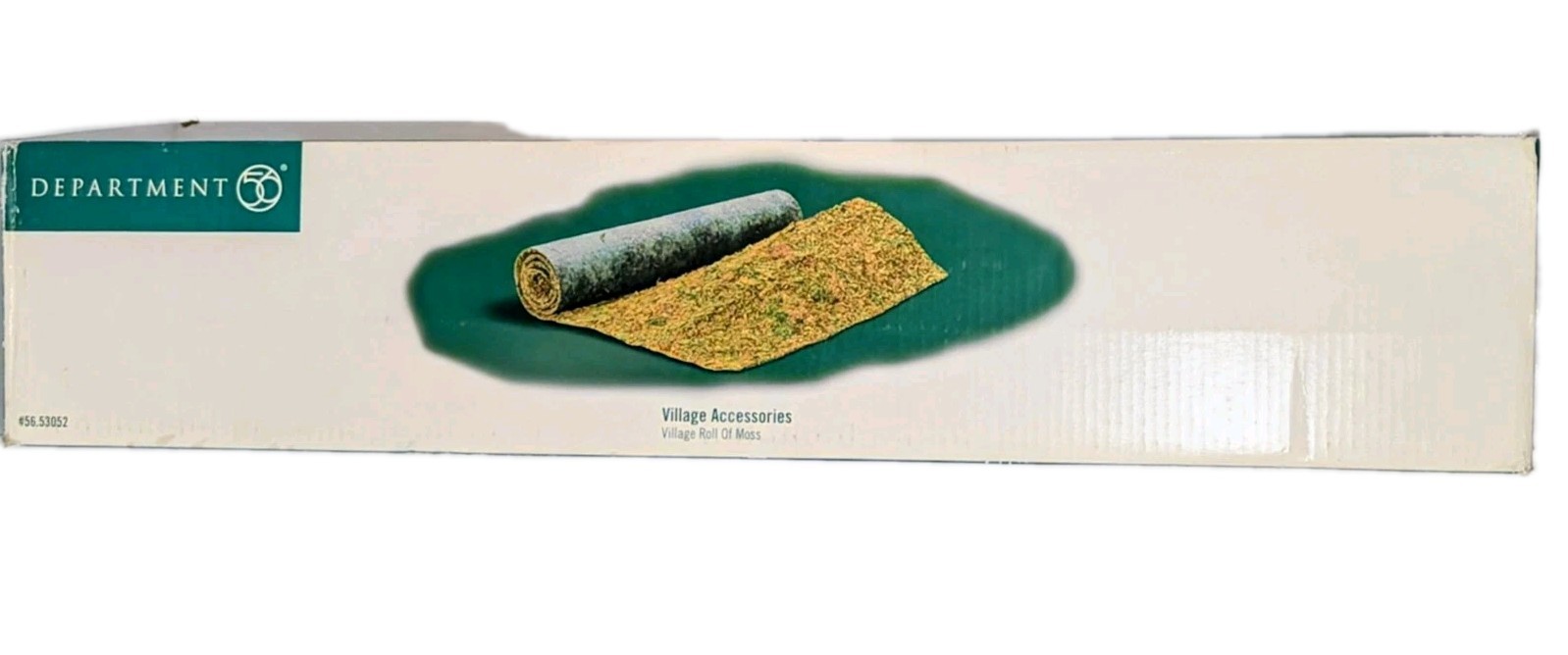 Dept 56 Roll of Moss Village Accessories Vtg #56.53052 Christmas Landscape Boxed