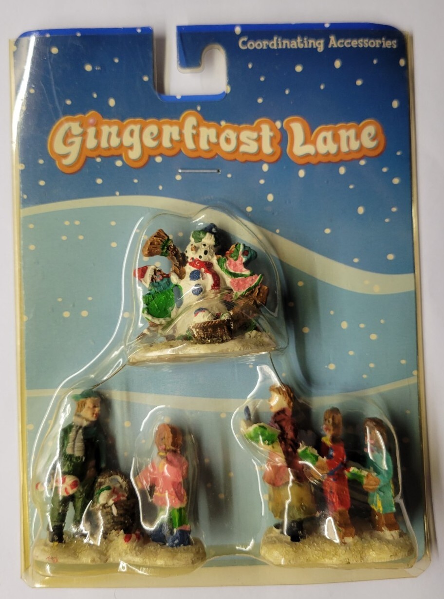 3 Packs of Gingerfrost Lane Village Coordinating Accessories