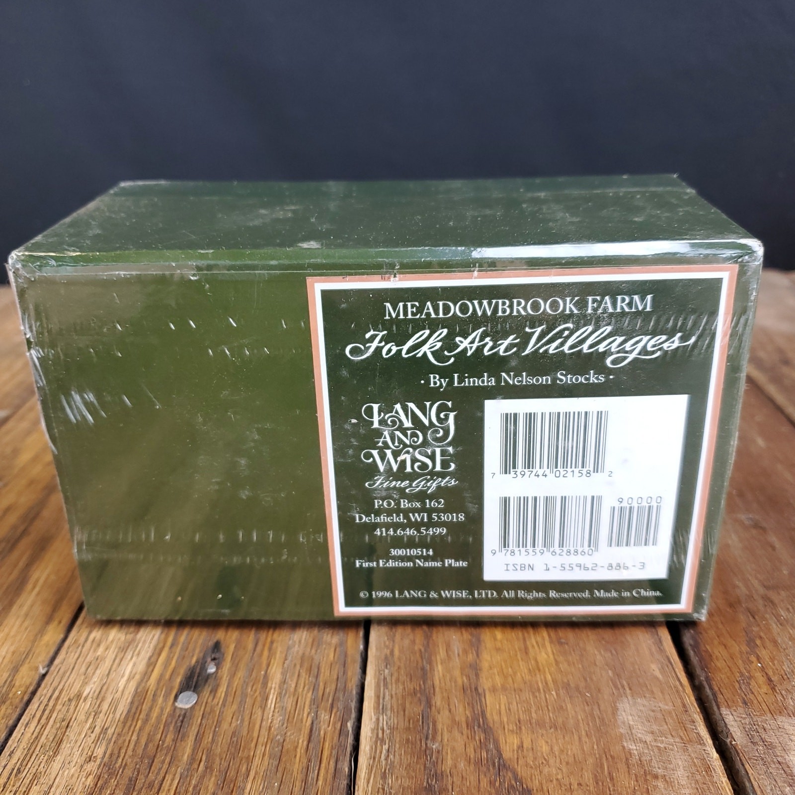 Lang and Wise Meadowbrook Farm First Edition Name Plate 30010514 Sealed