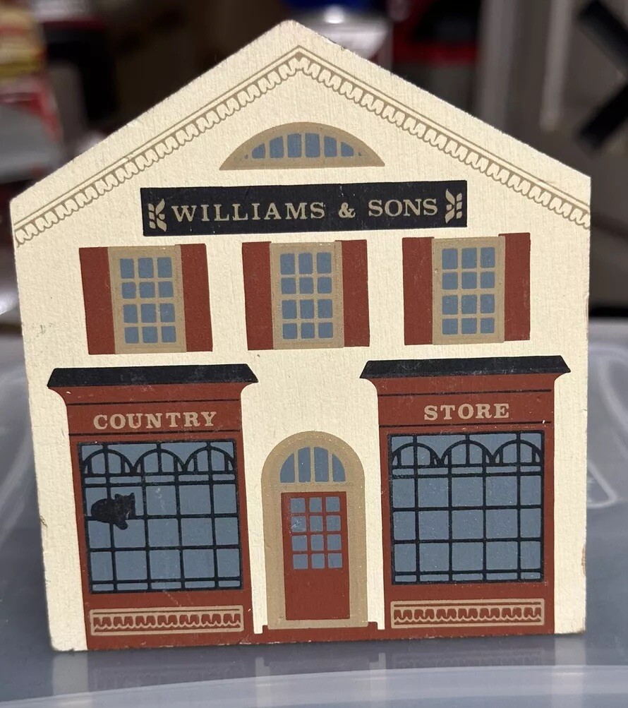 The Cat’s Meow Village Collectibles Williams & Sons Country Store Series VI 1988