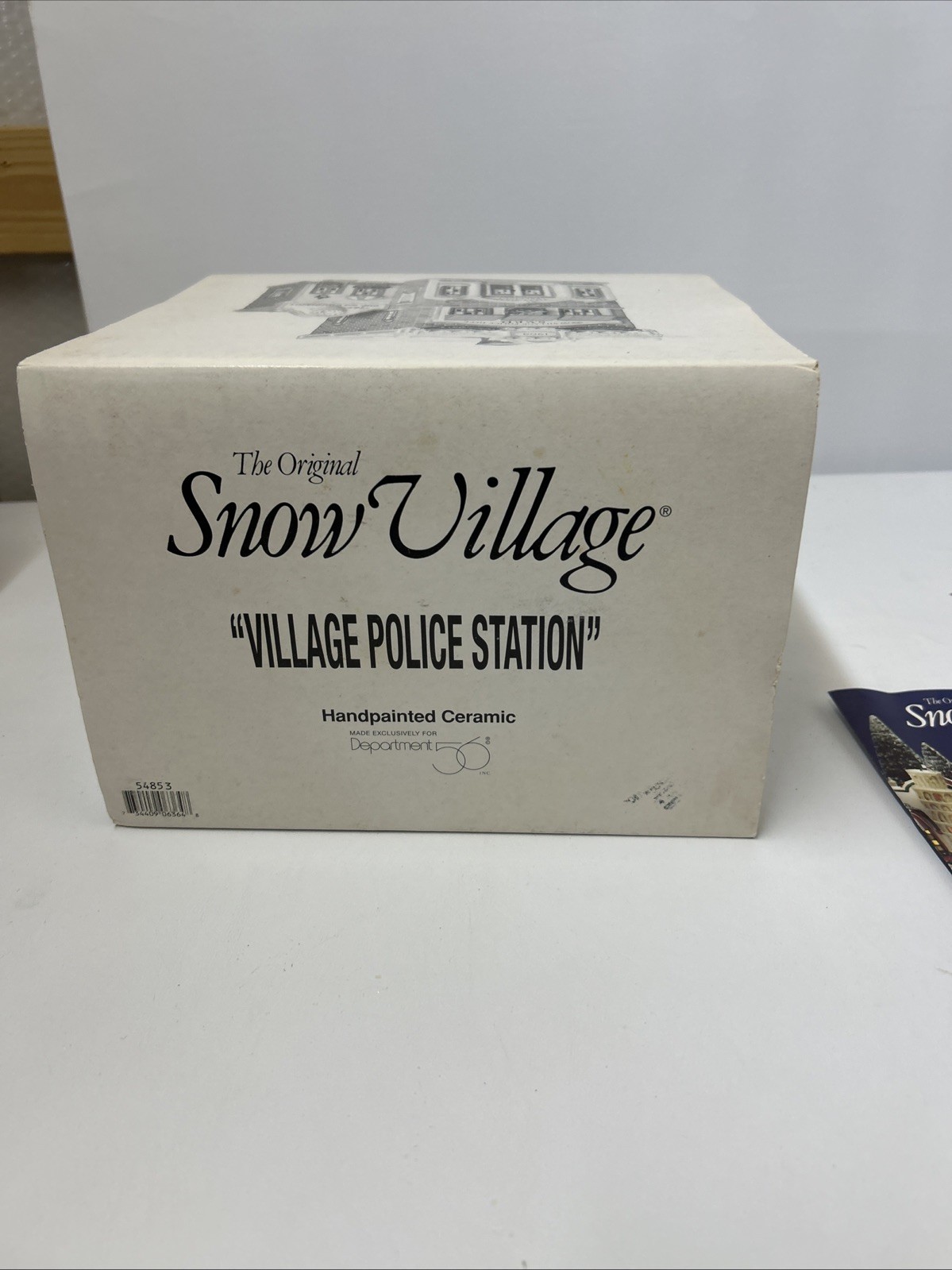 1995 Snow Village Police Station, 56th Precinct, Department 56 Retired Vintage