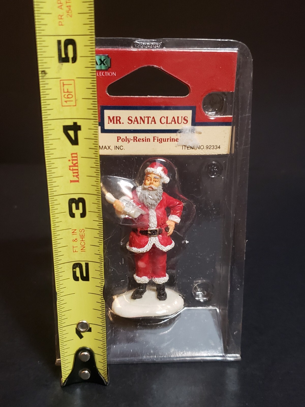 Lemax Christmas Village Town Mr. Santa Claus 92334 Checking List