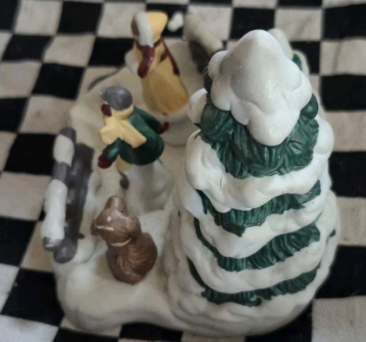 Vintage Winter Snow Village Figurine – Frank’s Nursery & Crafts