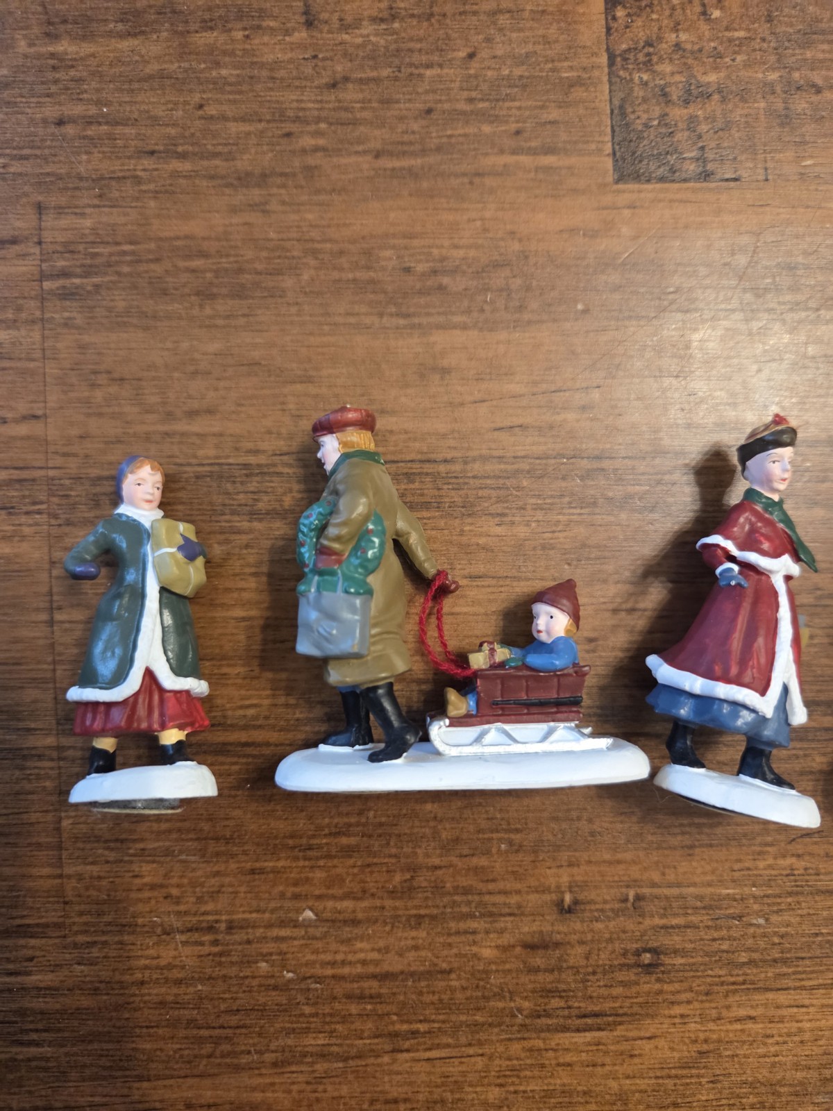 Department 56 Village Animated All Around The Park Replacement 4 Figures –
