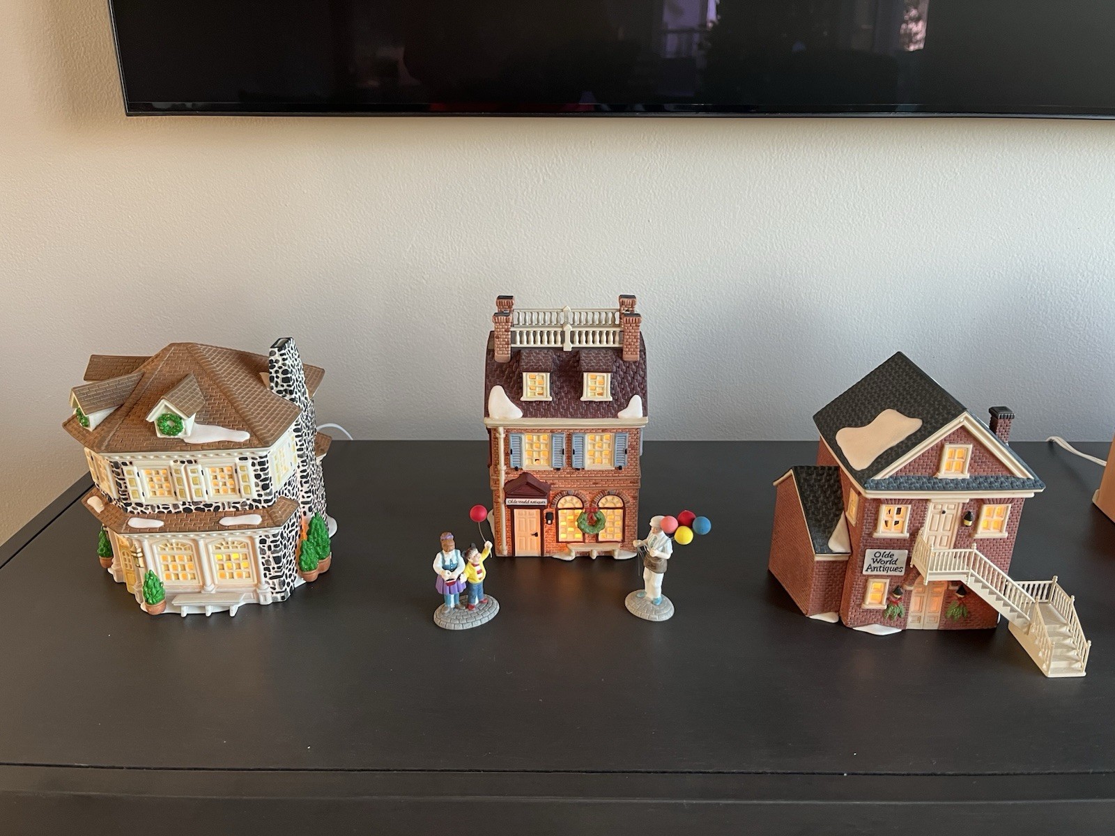 NIB DEPARTMENT 56 DISNEY PARKS Village Heritage Set, Tinkerbell, Silversmith