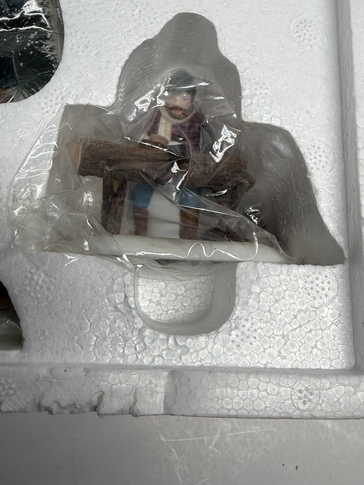 Vintage Sealed New Department 56 Lumberjacks Set of 2 Heritage Village 56590
