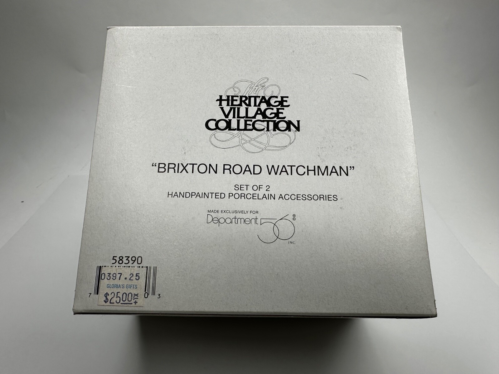 Dept. 56 – Heritage Village – Brixton Road Watchman – #58390
