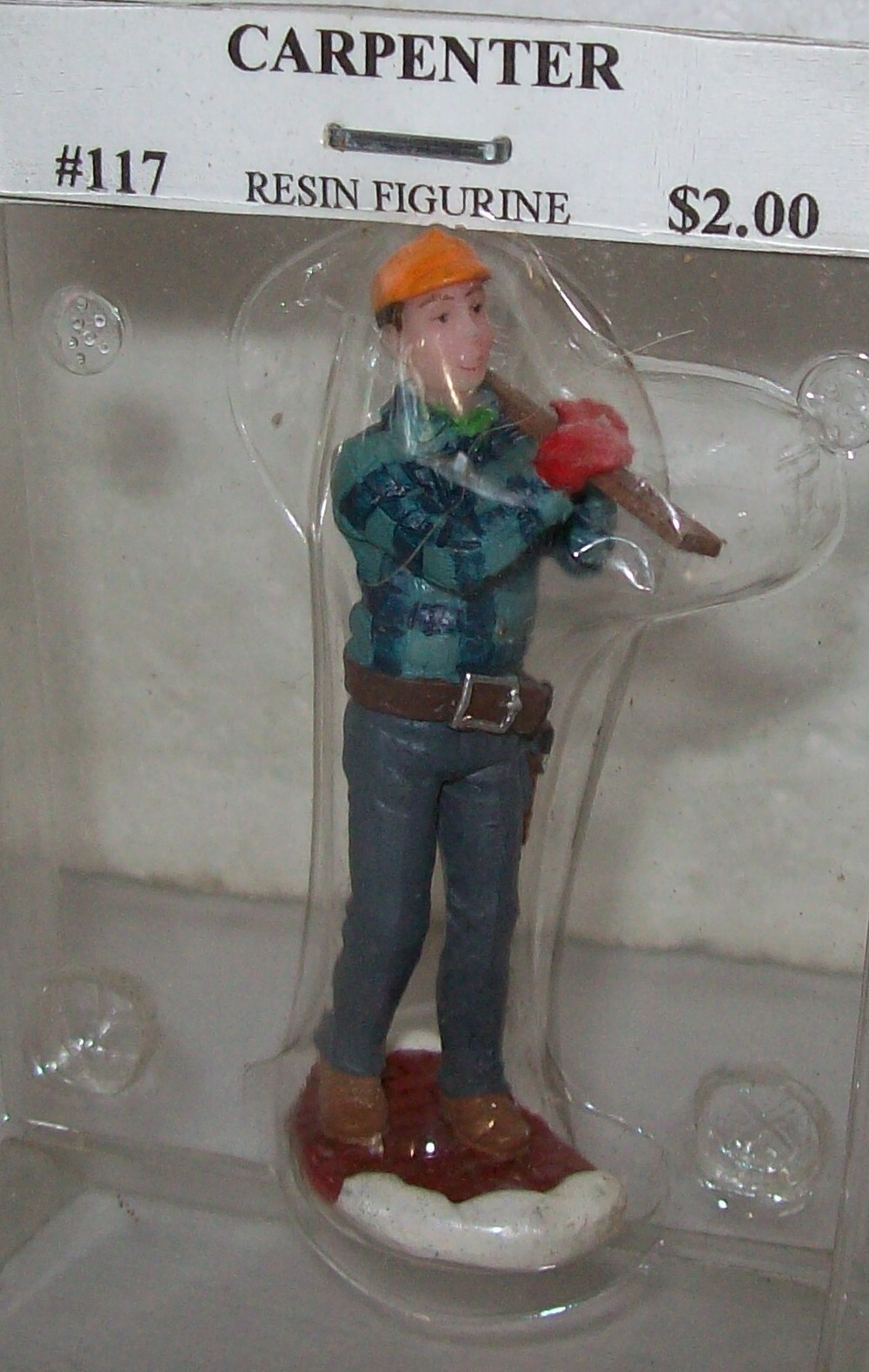 LEMAX Carpenter #117 Christmas Village Undisplayed