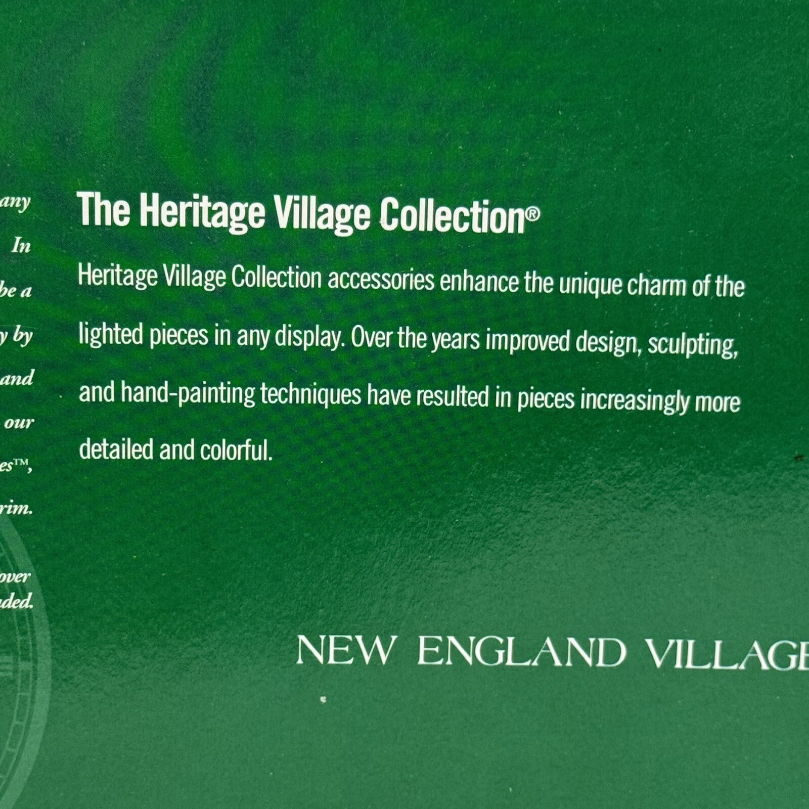 Department 56 New England Village Series “It’s Almost Thanksgiving” W/ packaging