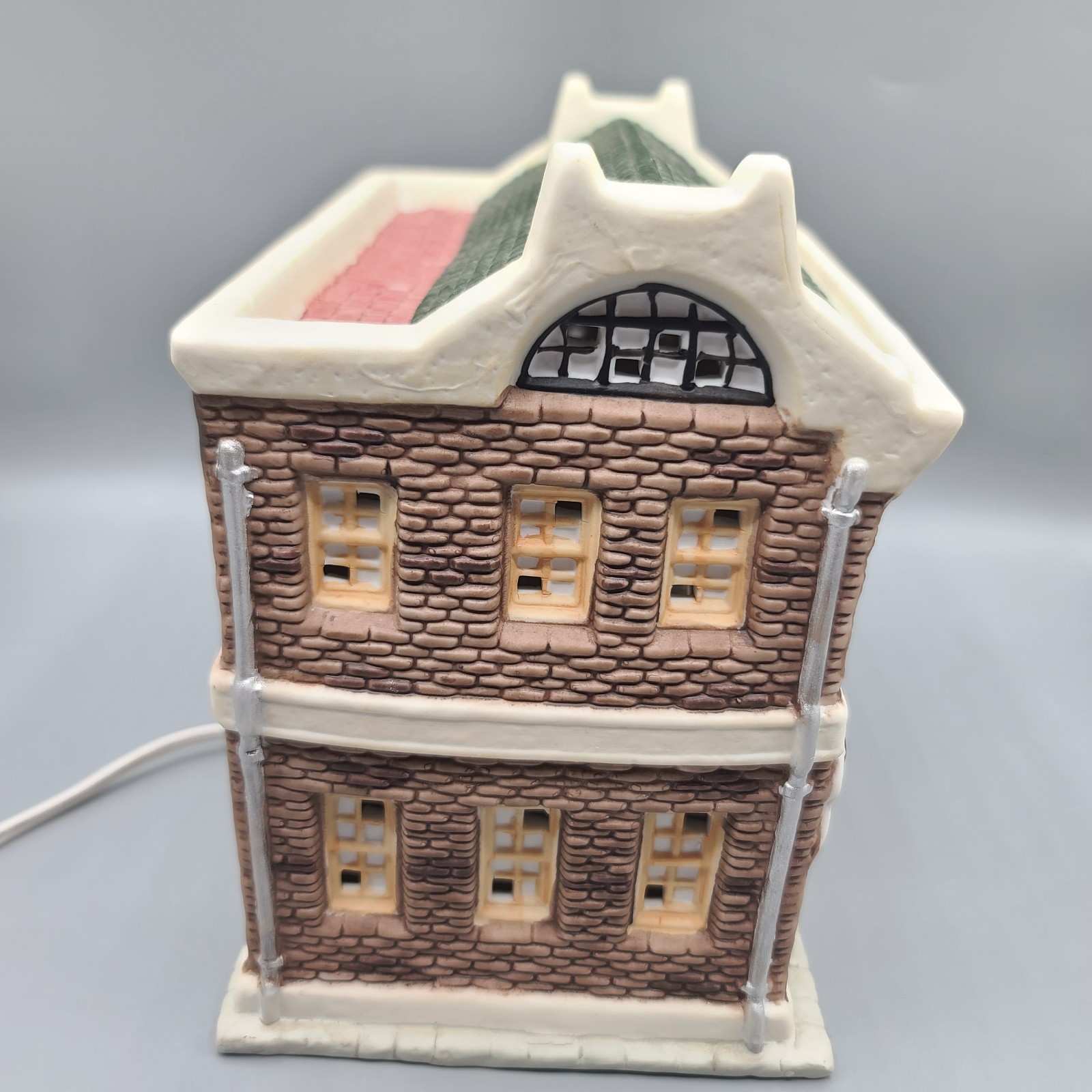 American Village Scene The First Woolworth Five and Dime Store Lighted Porcelain