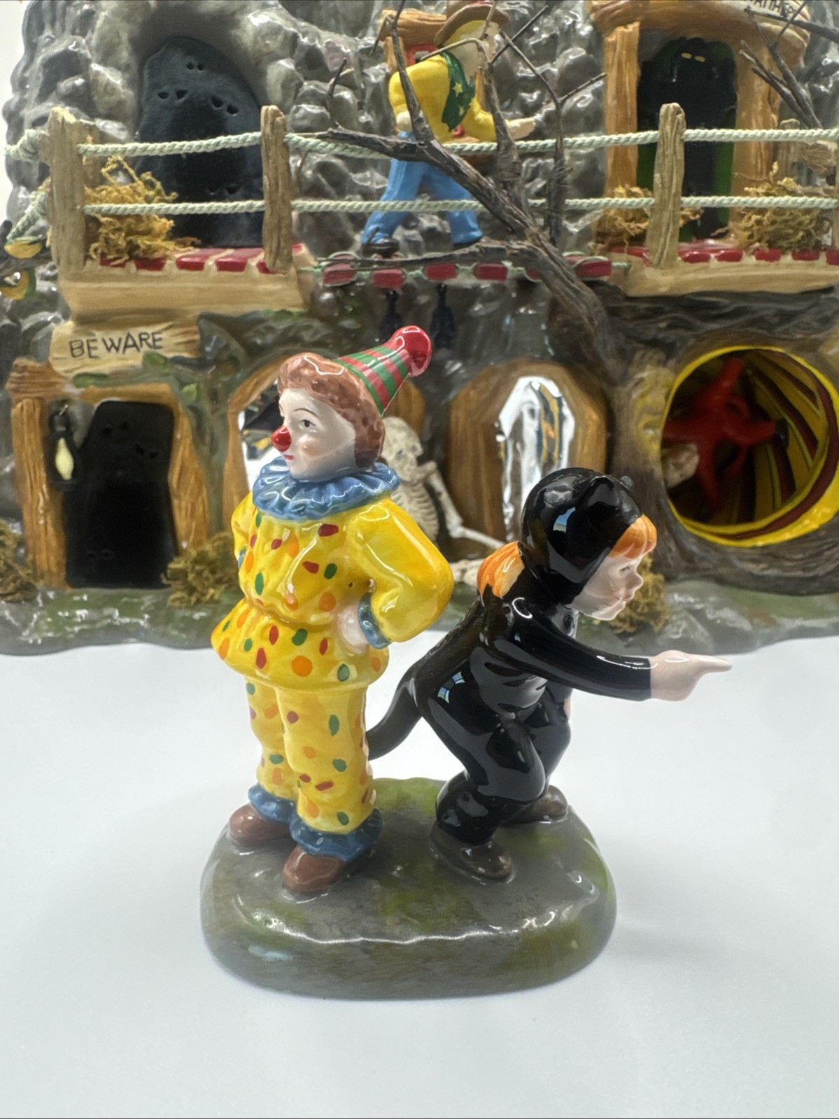 Dept 56 Halloween Haunted Fun House Animated Lighted Village 55094