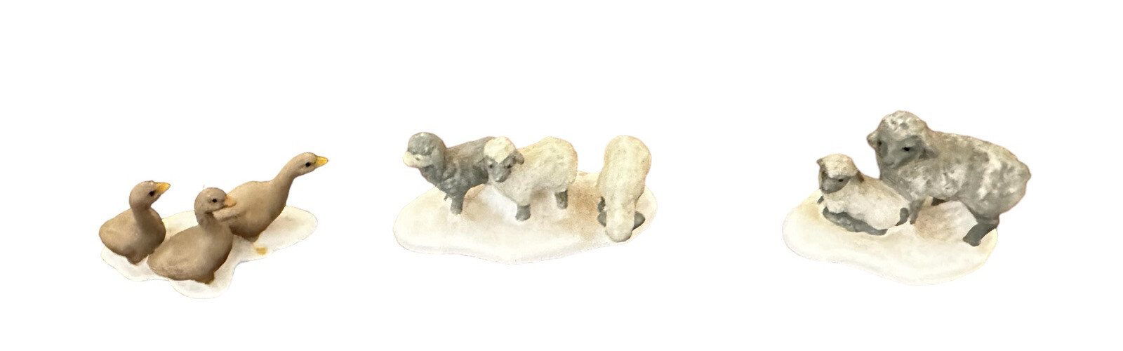 Dept 56 Heritage Village Farm Animals Accessory 59455 Ducks Sheep Missing Item