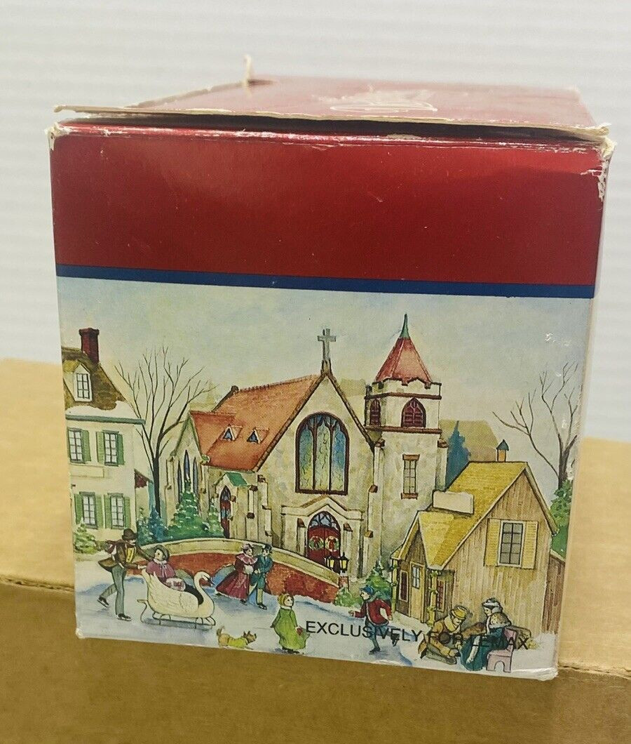 Lemax Photo With Santa Vintage 1994 Santa Dickensvale Christmas Collectibles box