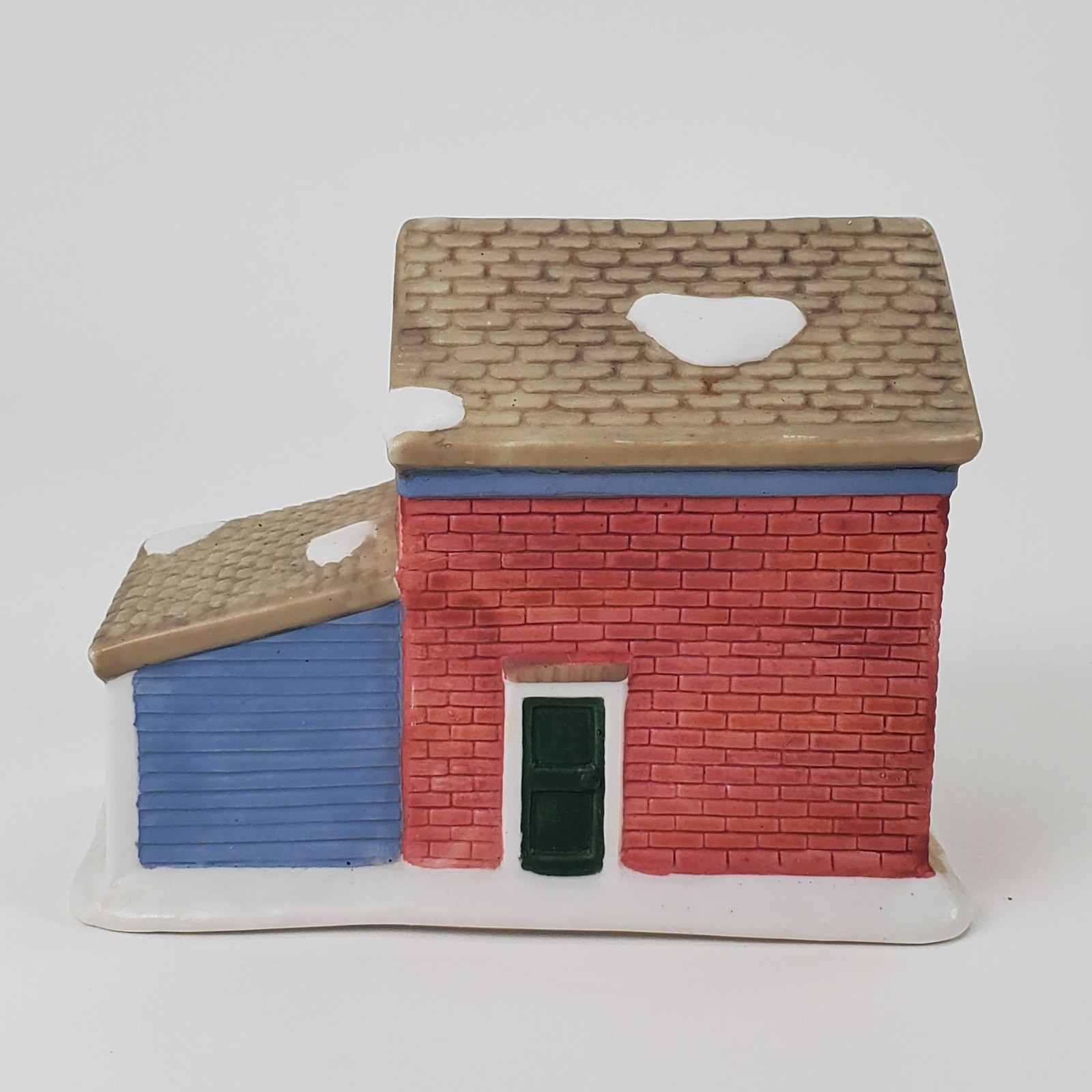 Country Memories Garage 1993 Christmas Village Decor Vintage Holiday Kmart Corp