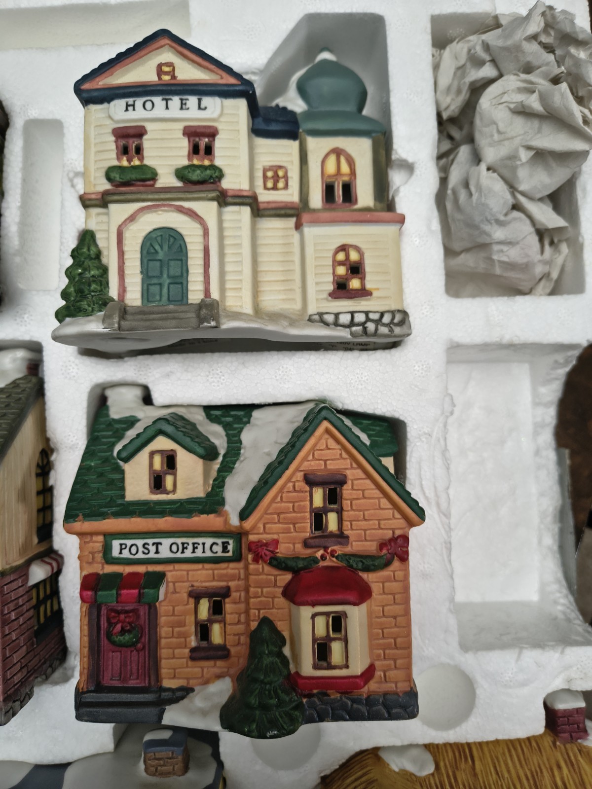 Trim A Home Christmas Holiday Village Church Porcelain Building 1993 Kmart